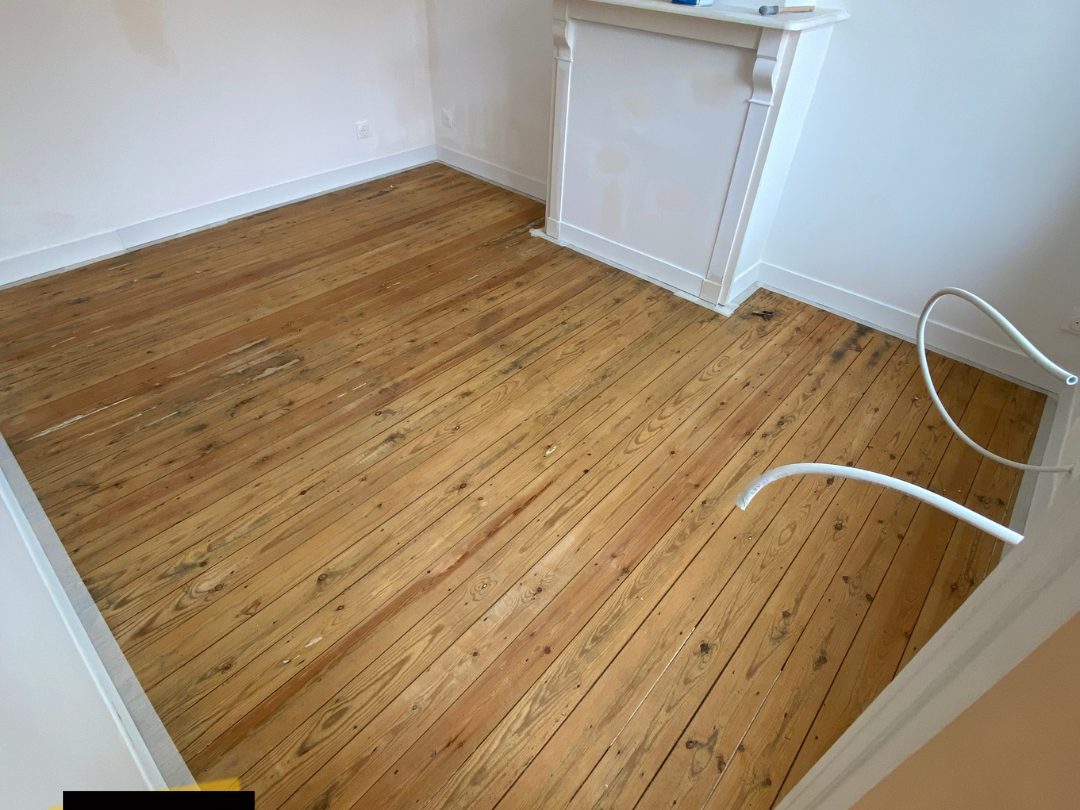 Parquet ancien rénové